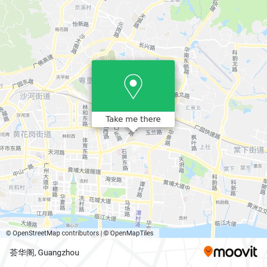 荟华阁 map