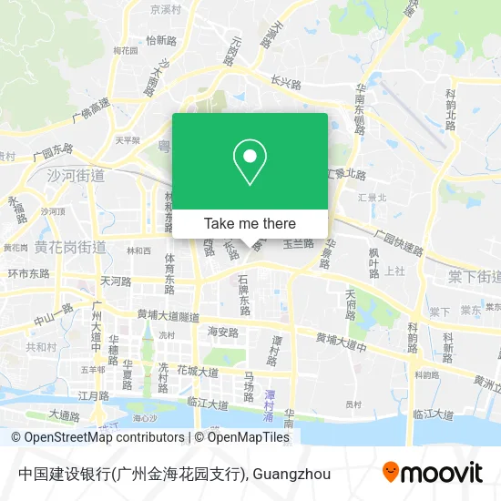 中国建设银行(广州金海花园支行) map