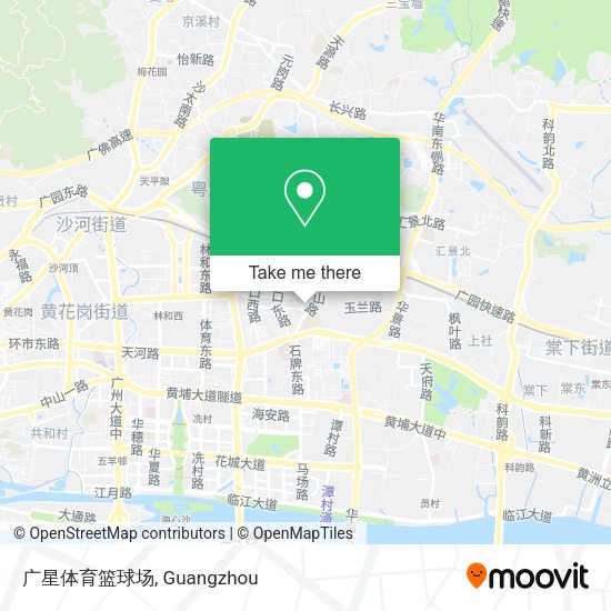 广星体育篮球场 map