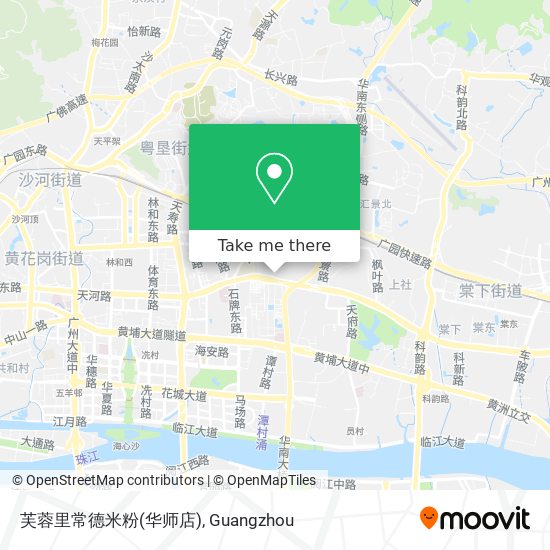 芙蓉里常德米粉(华师店) map