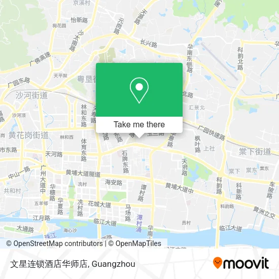 文星连锁酒店华师店 map