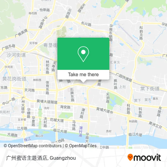 广州蜜语主题酒店 map