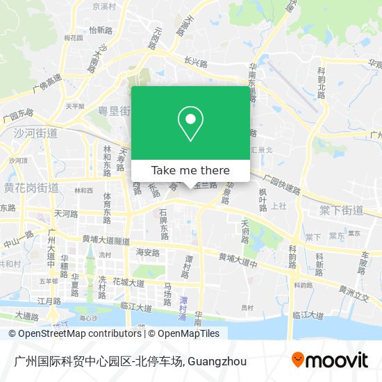 广州国际科贸中心园区-北停车场 map