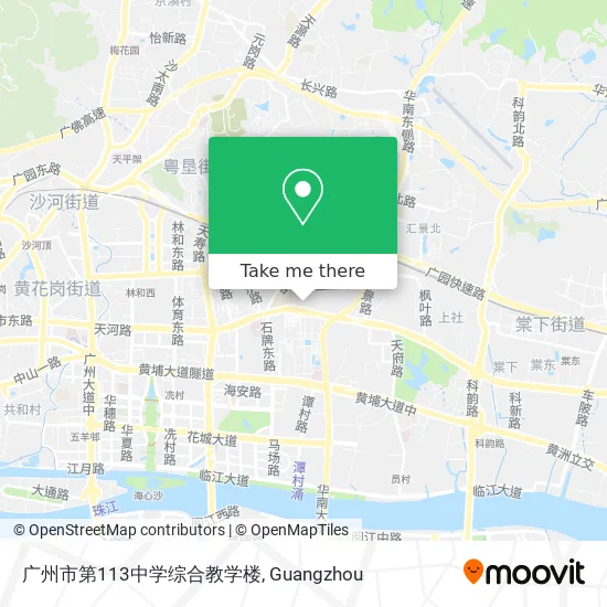 广州市第113中学综合教学楼 map