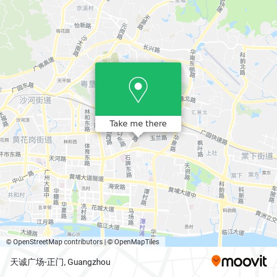 天诚广场-正门 map