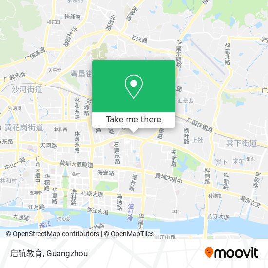 启航教育 map