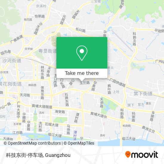 科技东街-停车场 map
