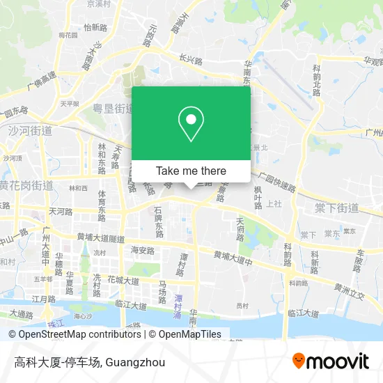 高科大厦-停车场 map