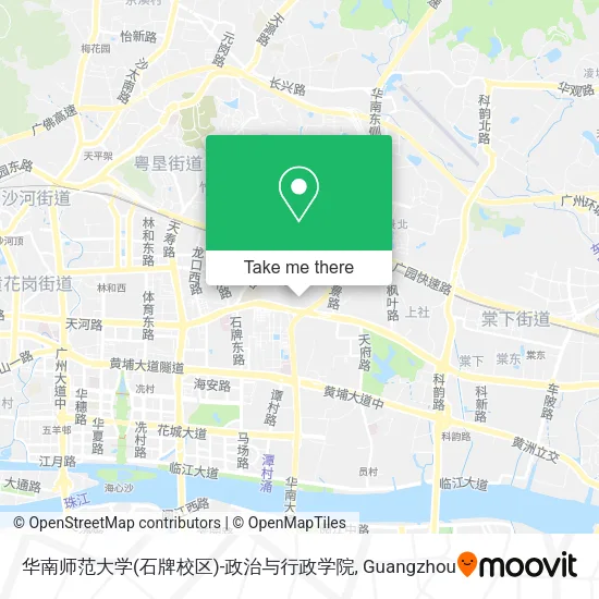 华南师范大学(石牌校区)-政治与行政学院 map