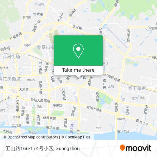 五山路166-174号小区 map