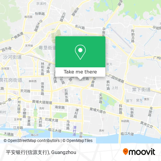 平安银行(信源支行) map