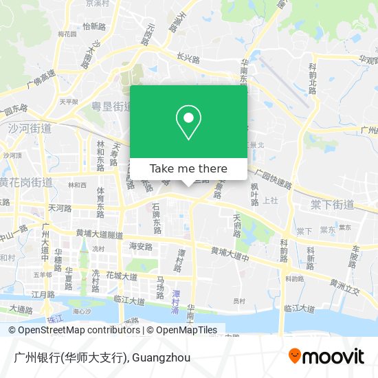 广州银行(华师大支行) map