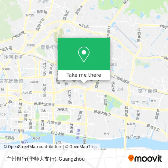 广州银行(华师大支行) map