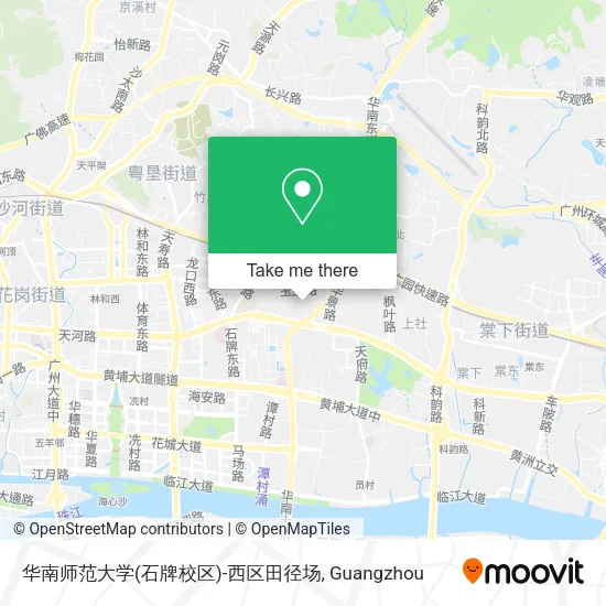 华南师范大学(石牌校区)-西区田径场 map