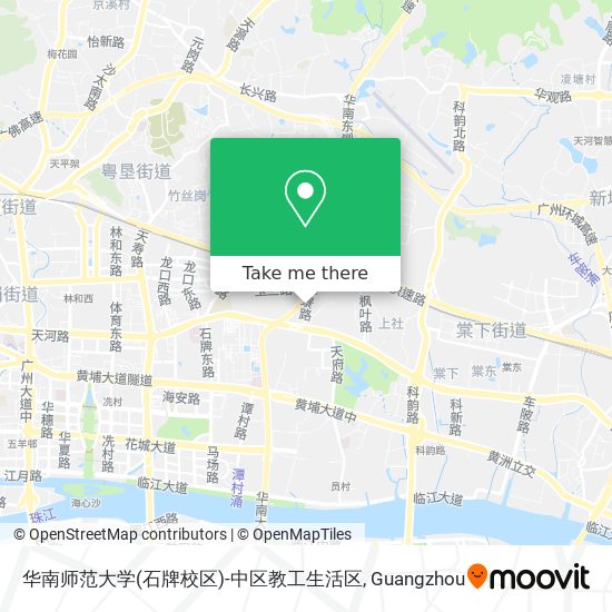 华南师范大学(石牌校区)-中区教工生活区 map