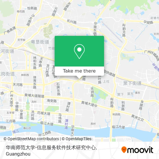 华南师范大学-信息服务软件技术研究中心 map