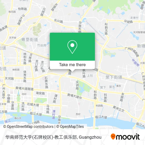 华南师范大学(石牌校区)-教工俱乐部 map