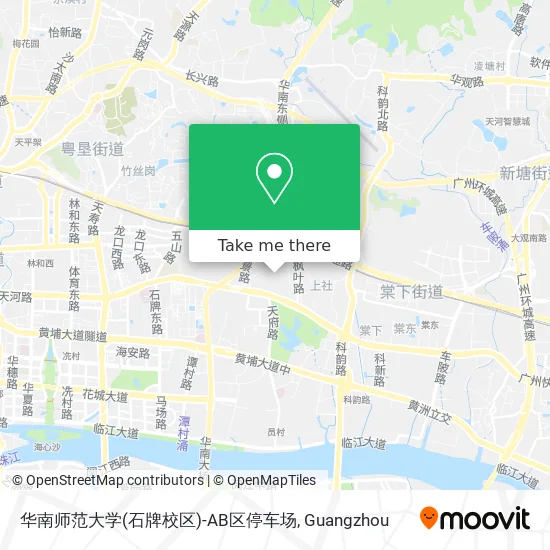 华南师范大学(石牌校区)-AB区停车场 map