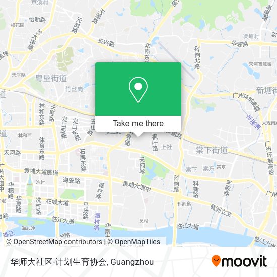 华师大社区-计划生育协会 map