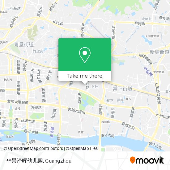 华景泽晖幼儿园 map