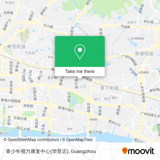 青少年视力康复中心(华景店) map