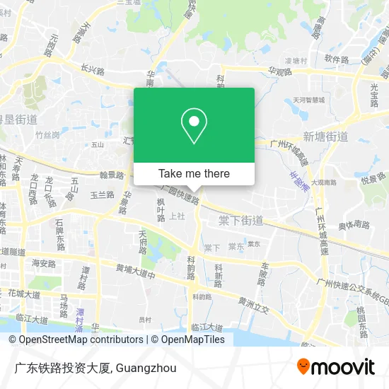 广东铁路投资大厦 map