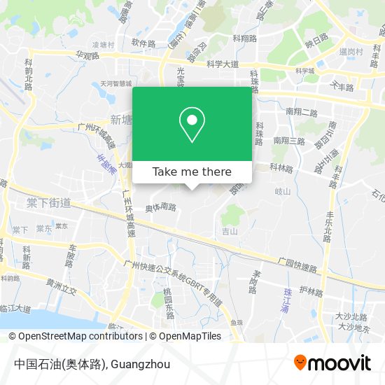 中国石油(奥体路) map