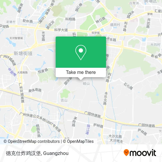 德克仕炸鸡汉堡 map