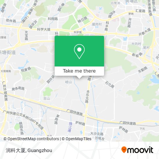 润科大厦 map