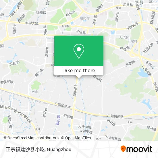 正宗福建沙县小吃 map