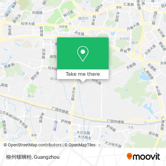柳州螺蛳粉 map