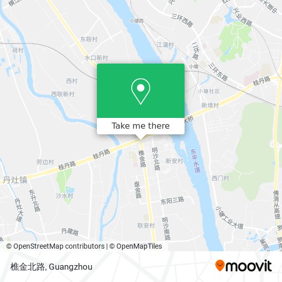 樵金北路 map
