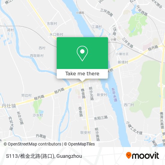S113/樵金北路(路口) map