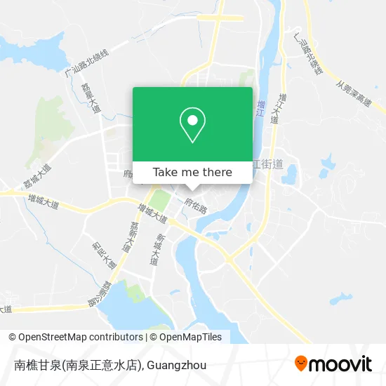 南樵甘泉(南泉正意水店) map