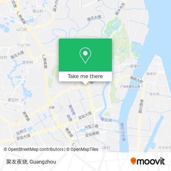 聚友夜烧 map