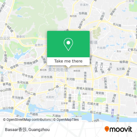 Basaar香莎 map