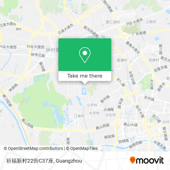 祈福新村22街C37座 map
