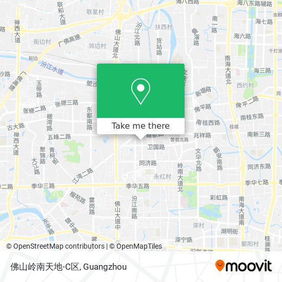 佛山岭南天地-C区 map