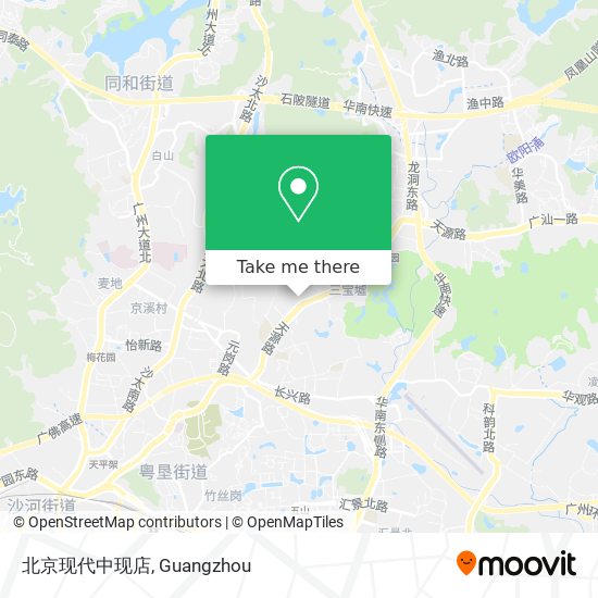 北京现代中现店 map