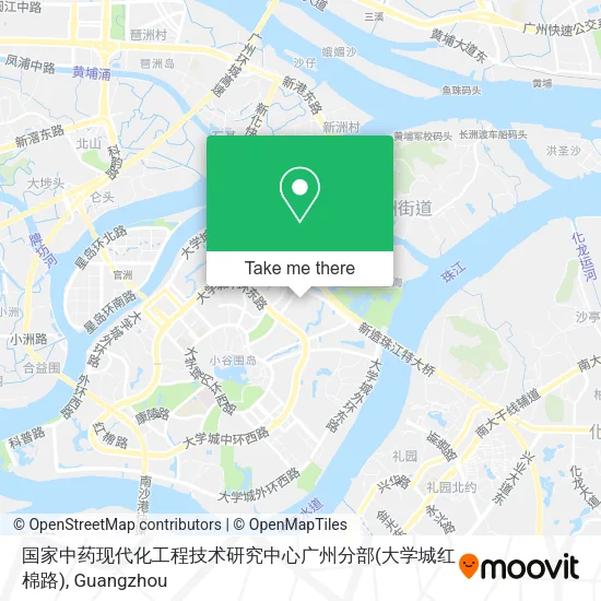 国家中药现代化工程技术研究中心广州分部(大学城红棉路) map