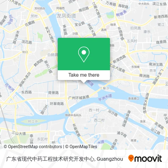 广东省现代中药工程技术研究开发中心 map