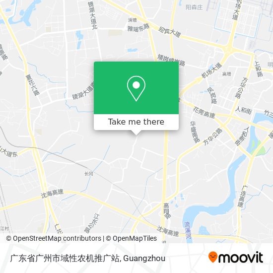 广东省广州市域性农机推广站 map