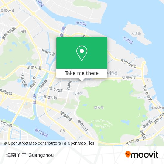 海南羊庄 map