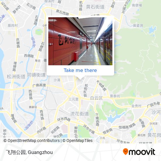 飞翔公园 map
