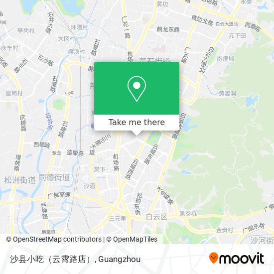 沙县小吃（云霄路店） map