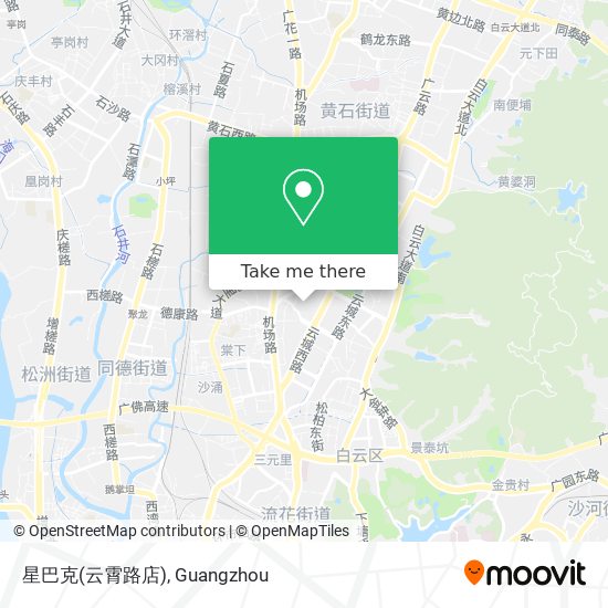 星巴克(云霄路店) map