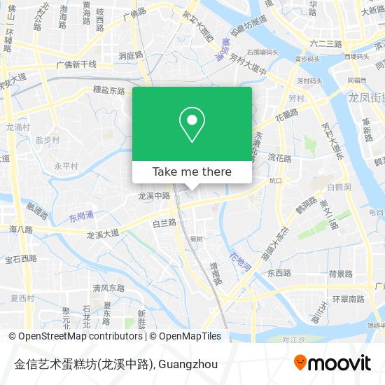 金信艺术蛋糕坊(龙溪中路) map