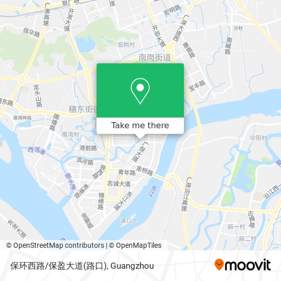 保环西路/保盈大道(路口) map
