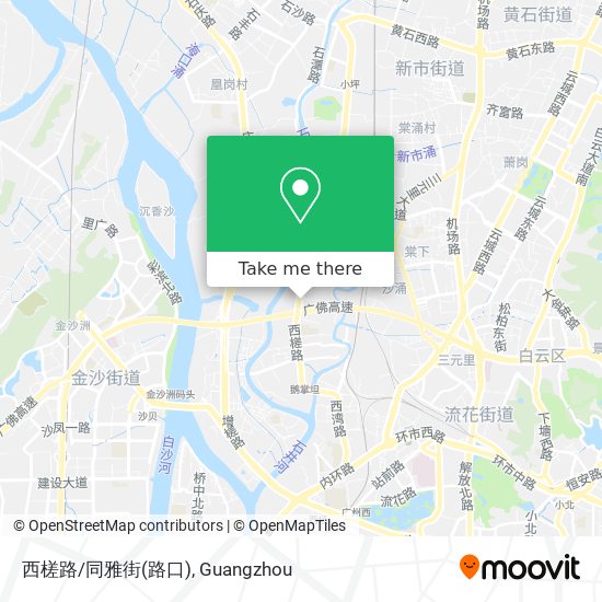 西槎路/同雅街(路口) map