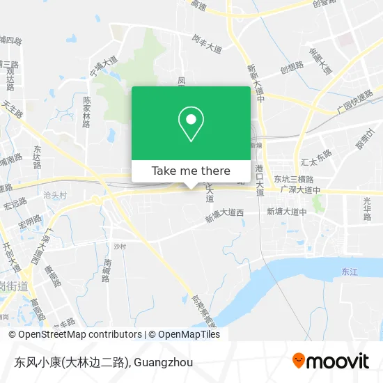 东风小康(大林边二路) map